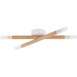 TK Lighting Noble kinkiet 4x6W drewno/biały 4524