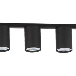 TK Lighting Logan lampa podsufitowa 4x10 W czarna 4566