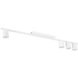 TK Lighting Logan lampa podsufitowa 4x10 W biała 4571