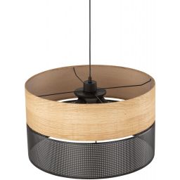 TK Lighting Nicol lampa wisząca 3x15 W czarna 4798