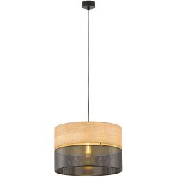 TK Lighting Nicol lampa wisząca 1x15 W czarna 4799