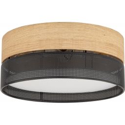 TK Lighting Nicol plafon 4x15 W czarny 4800