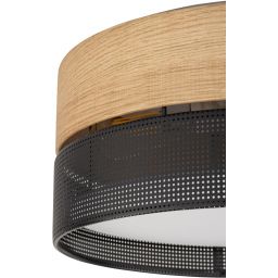 TK Lighting Nicol plafon 4x15 W czarny 4800