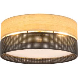 TK Lighting Nicol plafon 4x15 W czarny 4800