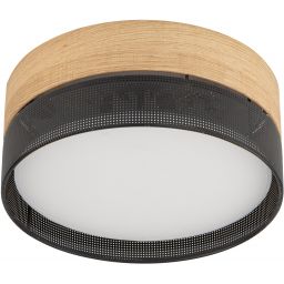 TK Lighting Nicol plafon 4x15 W czarny 4800