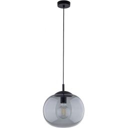 TK Lighting Vibe lampa wisząca 1x15 W czarna 5827