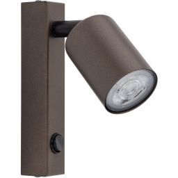 TK Lighting Top kinkiet 1x10 W brązowy 4872