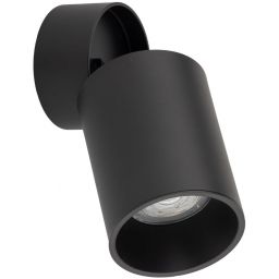 TK Lighting Logan kinkiet 1x10W czarny 5372