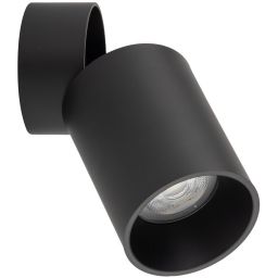 TK Lighting Logan kinkiet 1x10W czarny 5372