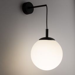 TK Lighting Esme kinkiet 1x15 W czarny 5388