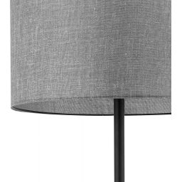 TK Lighting Earth lampa stojąca 1x15W szary/czarny 5475