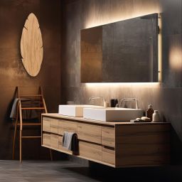 TK Lighting Hoja kinkiet 4x6W drewno 5565