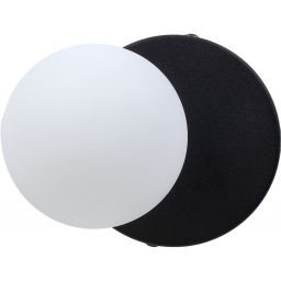 TK Lighting Bianca Black lampa podsufitowa 1x6W czarny/biały 5681