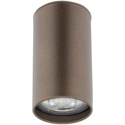 TK Lighting Top lampa podsufitowa 1x10 W brązowa 5733