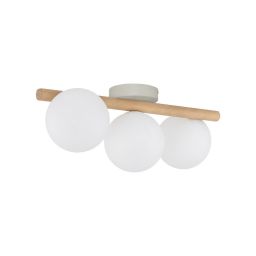 TK Lighting Estera lampa podsufitowa 3x8 W biała 5768