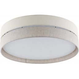 TK Lighting Eco plafon 4x15W szary/beżowy/biały 5774