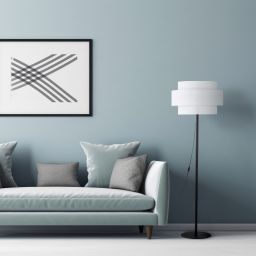 TK Lighting Calisto lampa stojąca 1x15W biały/czarny 5894