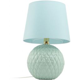 TK Lighting Santana lampa stołowa 1x15W miętowy 5903