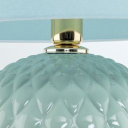 TK Lighting Santana lampa stołowa 1x15W miętowy 5903