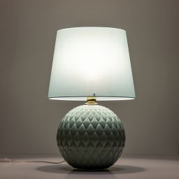 TK Lighting Santana lampa stołowa 1x15W miętowy 5903