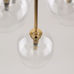 TK Lighting Nilos lampa wisząca 5x6 W czarna 5943