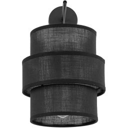 TK Lighting Calisto kinkiet 1x15W czarny 5955