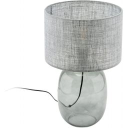 TK Lighting Melody lampa stołowa 1x15W szary 5987