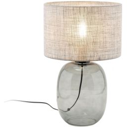 TK Lighting Melody lampa stołowa 1x15W szary 5987