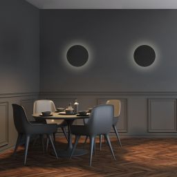 TK Lighting Luna kinkiet 4x6W czarny 6013