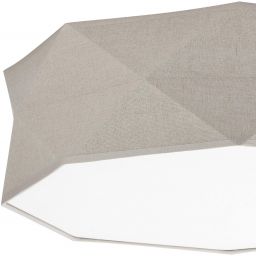 TK Lighting Kantoor plafon 4x15W beżowy/biały 6195