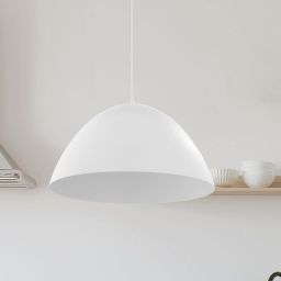 TK Lighting Faro lampa wisząca 1x15W biała 6003