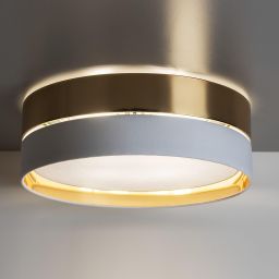 TK Lighting Hilton plafon 3x15 W złoty 4772