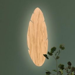 TK Lighting Hoja kinkiet 2x6W drewno 4678