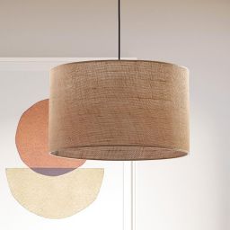 TK Lighting Juta lampa wisząca 3x15W brązowa 6582