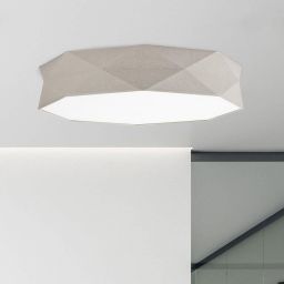 TK Lighting Kantoor plafon 6x15W beżowy/biały 6196