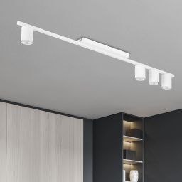 TK Lighting Logan lampa podsufitowa 4x10 W biała 4571