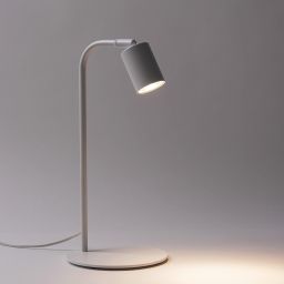 TK Lighting Logan lampa biurkowa 1x10 W biała 5490