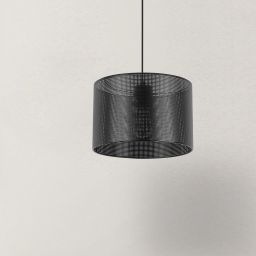 TK Lighting Moreno lampa wisząca 1x15W czarna 4991