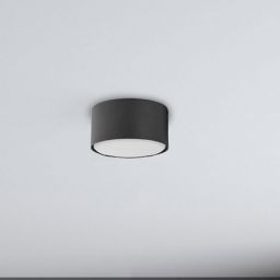 TK Lighting Dallas lampa podsufitowa 1x10 W czarna 6241