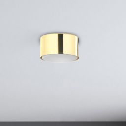 TK Lighting Dallas lampa podsufitowa 1x10 W złota 6096