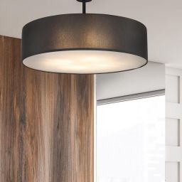 TK Lighting Rondo lampa podsufitowa 4x15W czarny/biały 4245