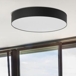 TK Lighting Rondo plafon 4x15W grafitowy/biały 1087