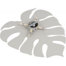 TK Lighting Monstera kinkiet 4x6 W beżowy 6436