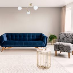 TK Lighting Fairy lampa podsufitowa 3x6W złota/biała 6471