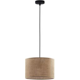 TK Lighting Juta lampa wisząca 1x15W brązowa 6580