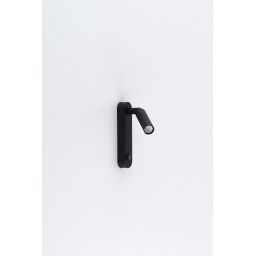 TK Lighting Enza Black kinkiet 1x6W czarny 6621