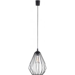 TK Lighting Brylant lampa wisząca 1x15 W czarna 6763