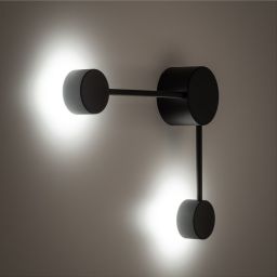 TK Lighting Avia Black kinkiet 2x10W czarny 6808