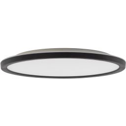 TK Lighting Aqua plafon 1x24W czarny/biały 6901