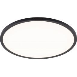 TK Lighting Aqua plafon 1x36W czarny/biały 6903